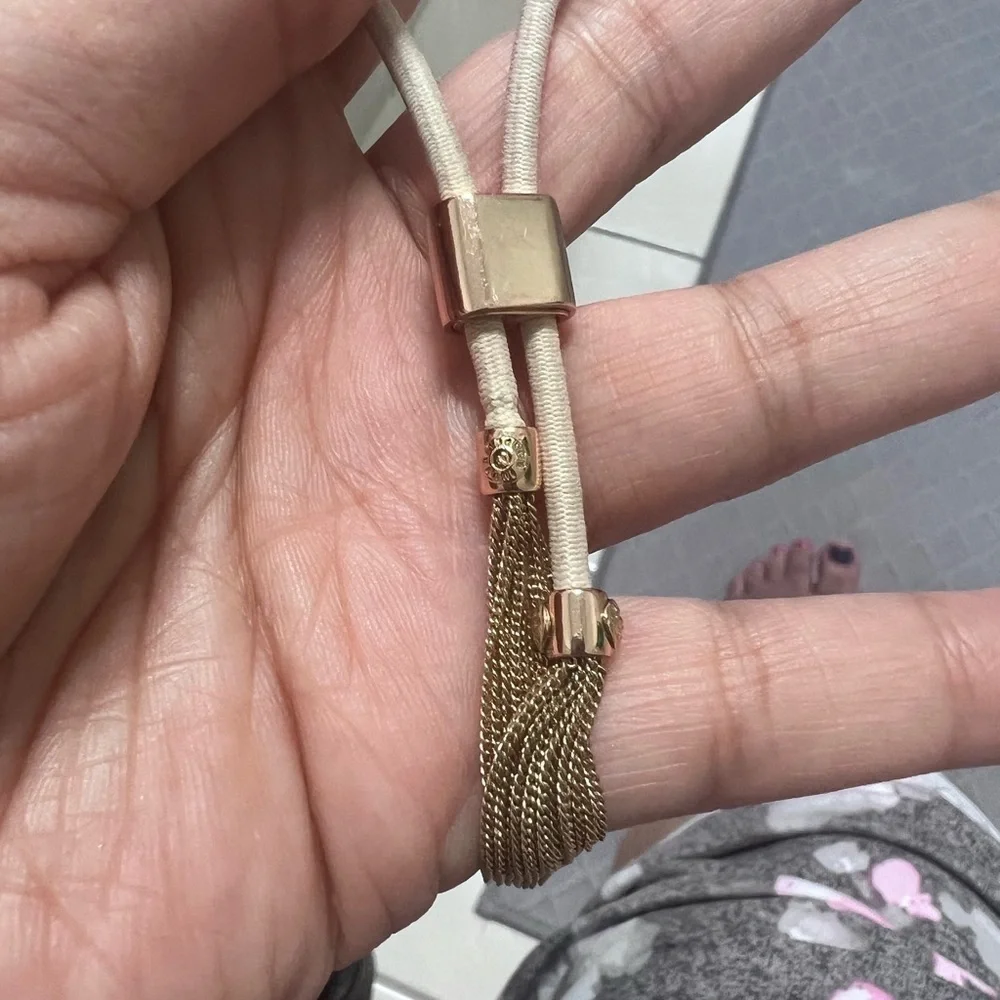 Hendi Bendel hair tie with crystals and tassels